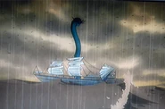 A jyouyou attacking a ship.