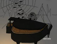 Spider plays his piano in S2E5