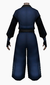 Fujin-northern wind robe-male-back