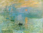 Claude Monet, Impression, soleil levant, 1872