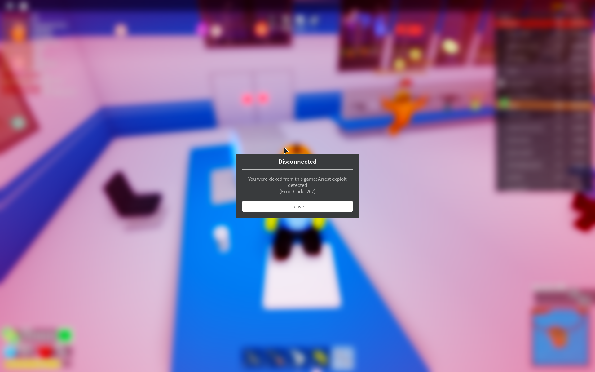 Lol I Got Kicked From The Game Fandom - how to fix roblox kick from the game