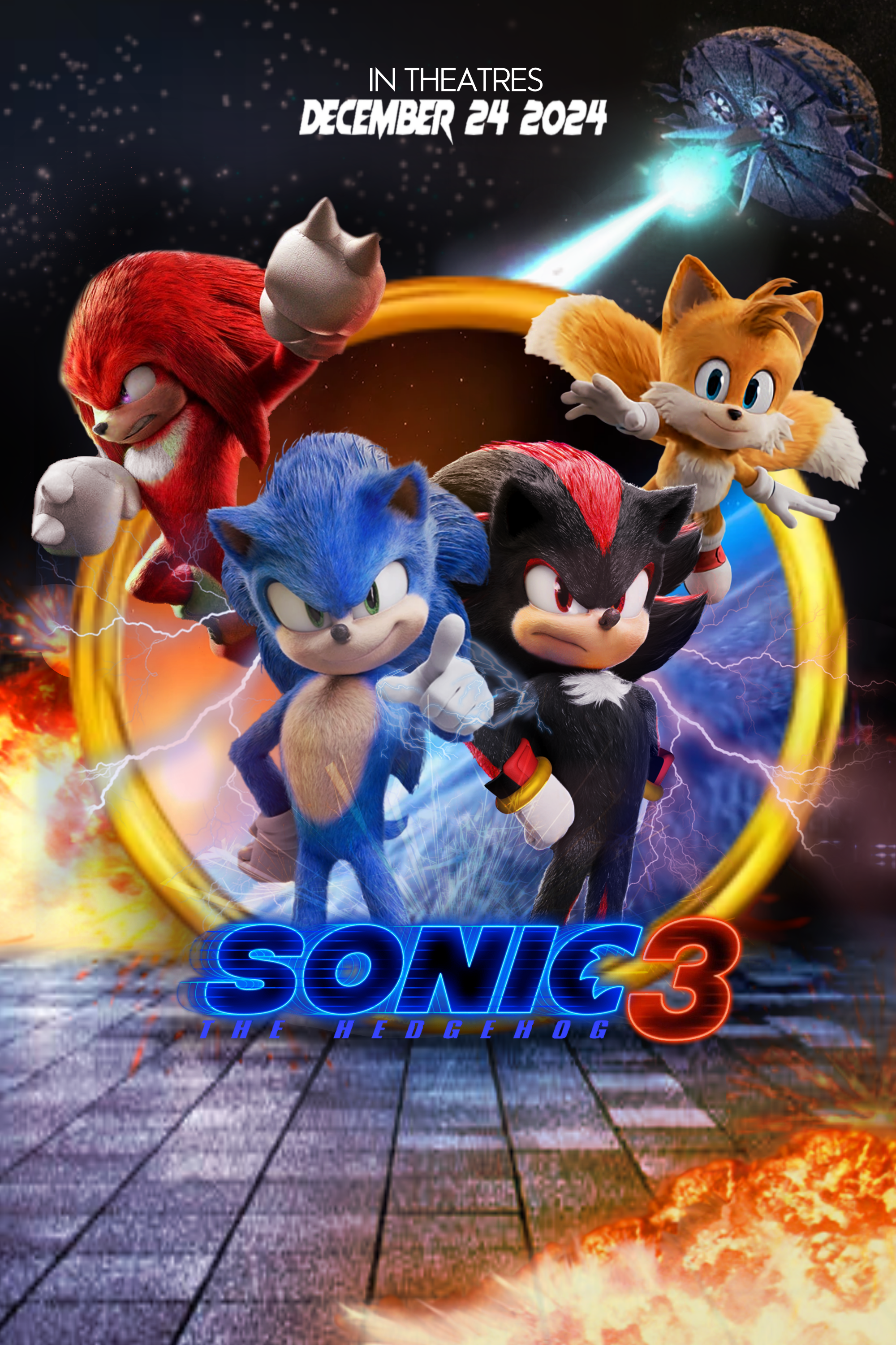 Sonic Movie 3 - Best Poster - Amy And Sonic 