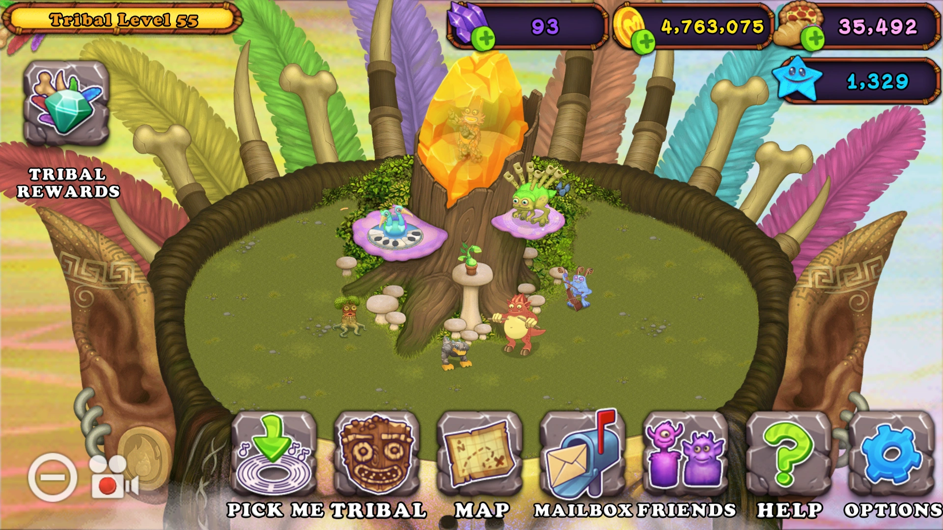 Остров растений my singing monsters схема вывода