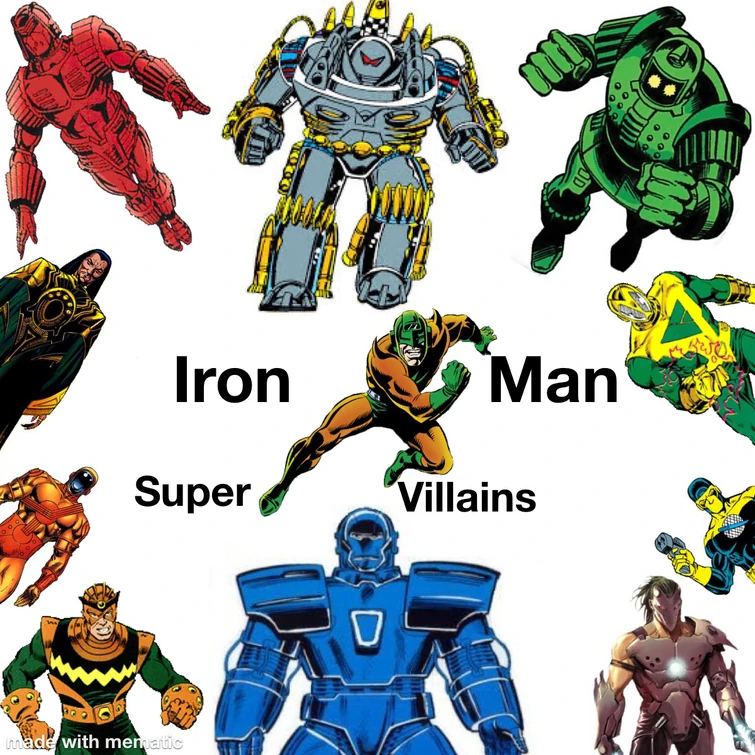 Iron Man Supervillains Fandom