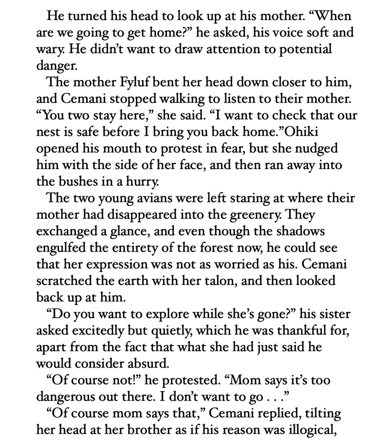 "Flashing Lights and Feathers." [Short Writing] Fandom