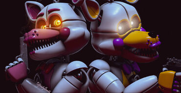 FUNTIME FOXY AND LOLBIT!! 92% WILL SMILE WHILE WATCHING THIS