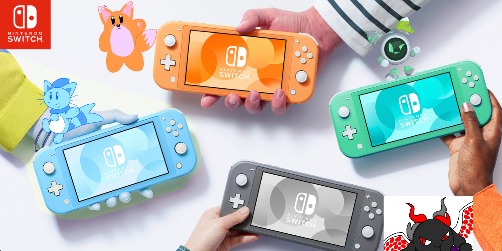 switch lite colors