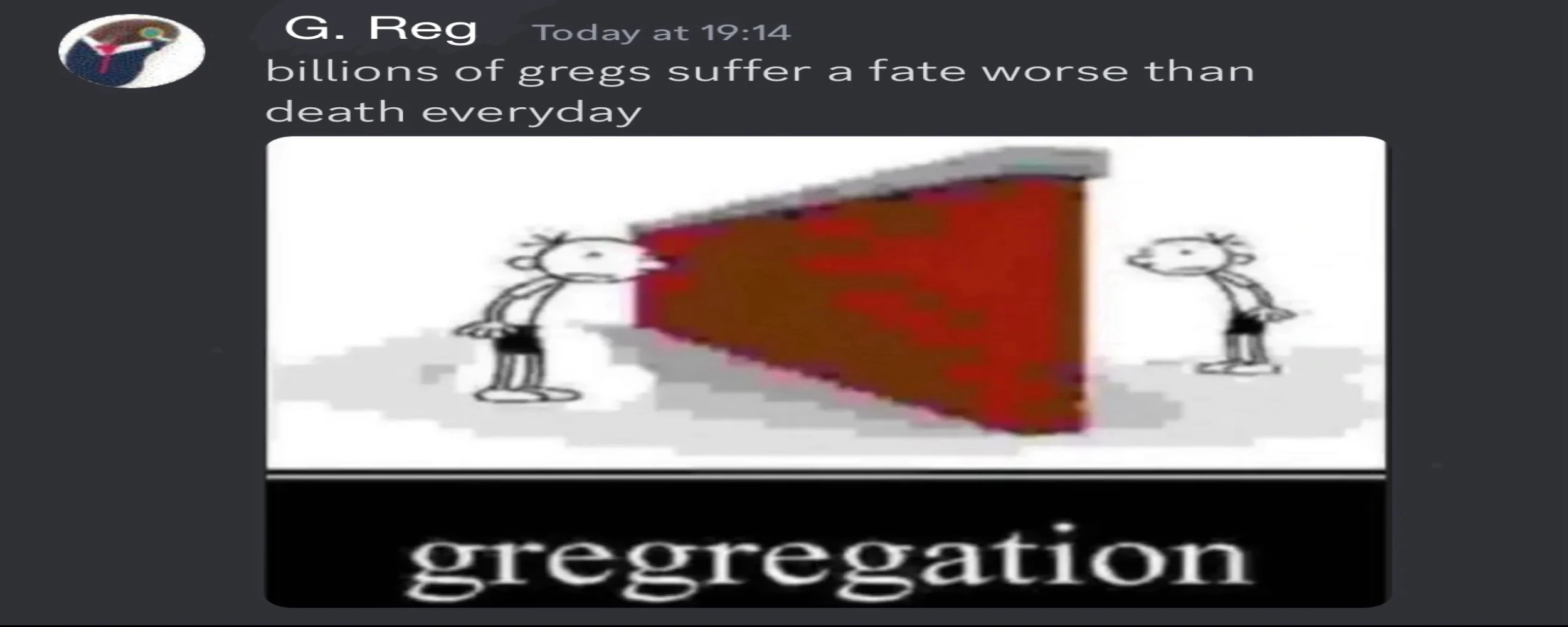 gregregation | Fandom