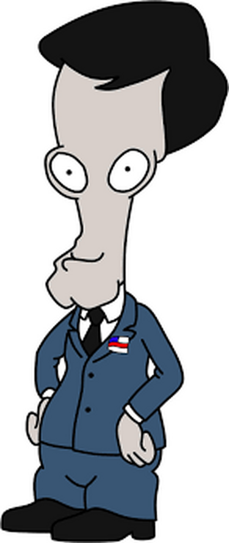 american dad roger drawing