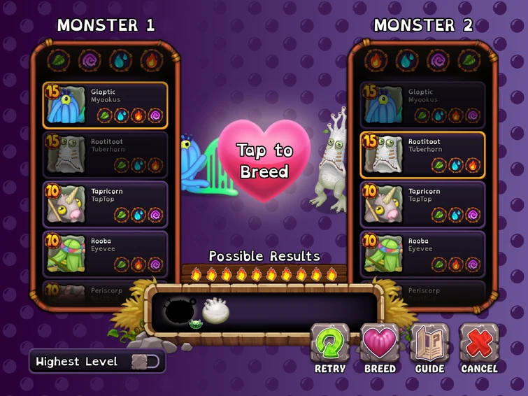 I was trying to breed Hairionette so what triple monster should I pick to  breed? So it increases a l | Fandom