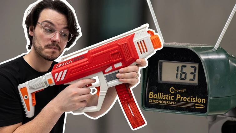 Dart Zone Max Omnia Pro |  Dedicated Half-Length Pro-level Motorized Blaster