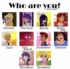 Who Are You Based On Your Birth Month Fandom