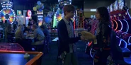 Alex winning Jessica an apology gift.