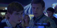Bill discouraging Alex from playing the game, afraid it will cause another the incident.