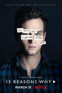 13 Reasons Why Character Poster Justin Foley