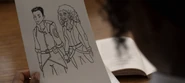 Drawing of Ani and Clay