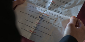 Hannah Baker's list of reasons not to kill herself: "Reasons Why Not".