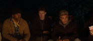 Tyler and Tony at the campfire