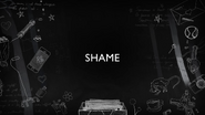 Title Card introducing the topic of Shame