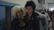 Jessica and Justin dressed up as Sid and Nancy