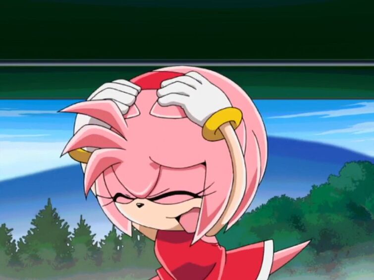 Amy Rose folding her cute little ears! | Fandom