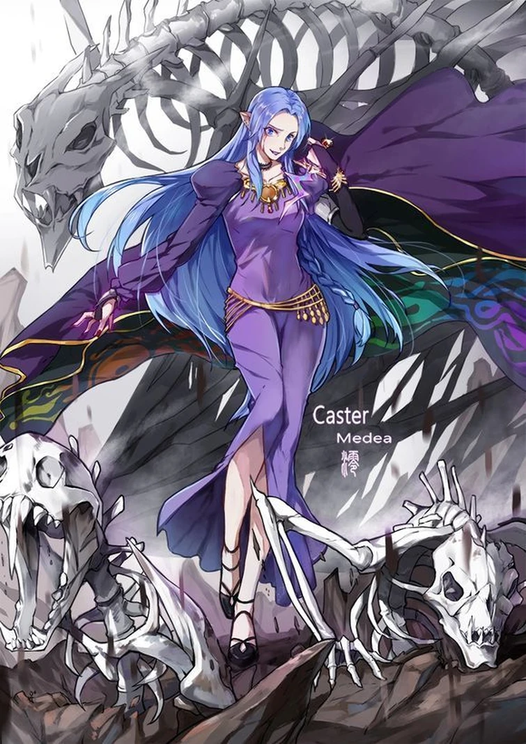 Caster Medea vs Merlin (Fate vs Seven Deadly Sins) | Fandom