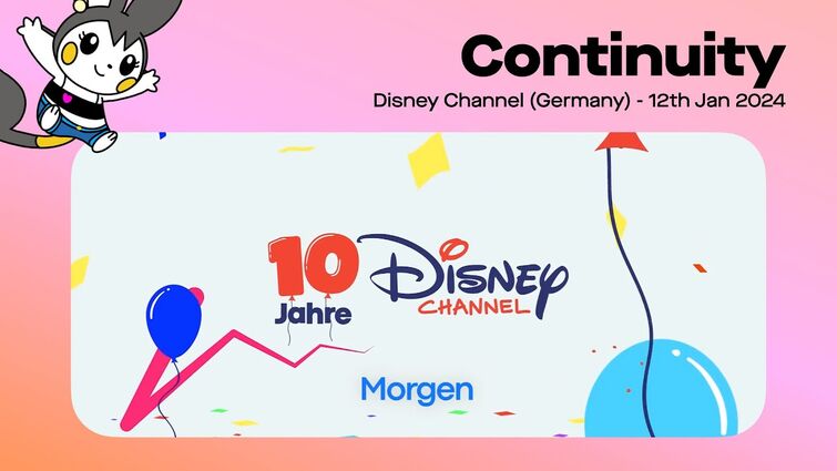 Disney Channel (Germany) - Continuity & Ad Breaks (12th January 2024)