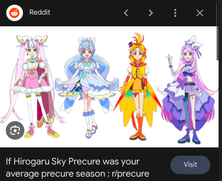If Hirogaru Sky Precure was your average precure season : r/precure