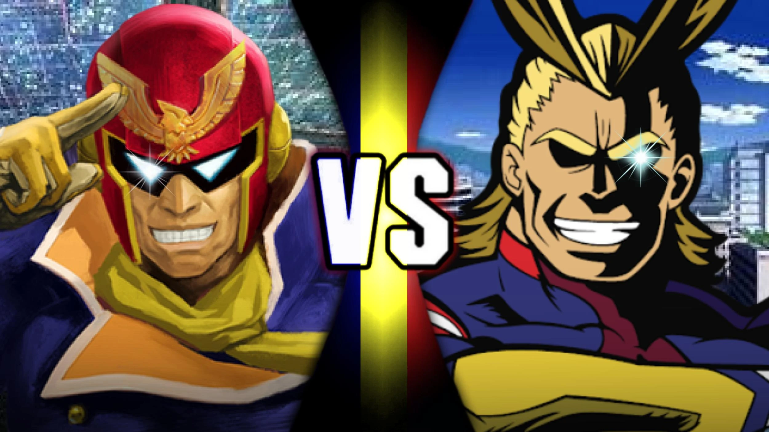 Captain Falcon vs All Might Fandom