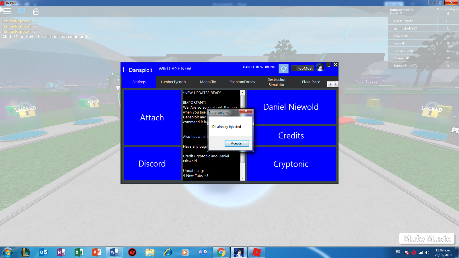 Not Working Fandom - dansploit roblox 2019