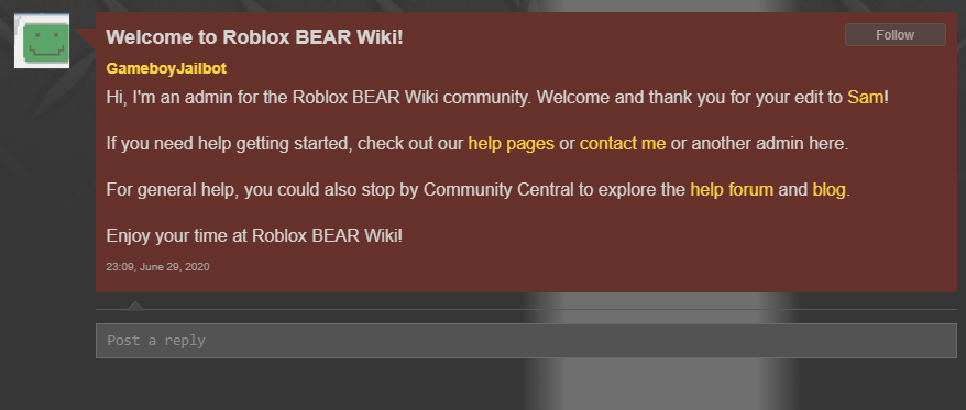 Bear Roblox Game How To Get Admin