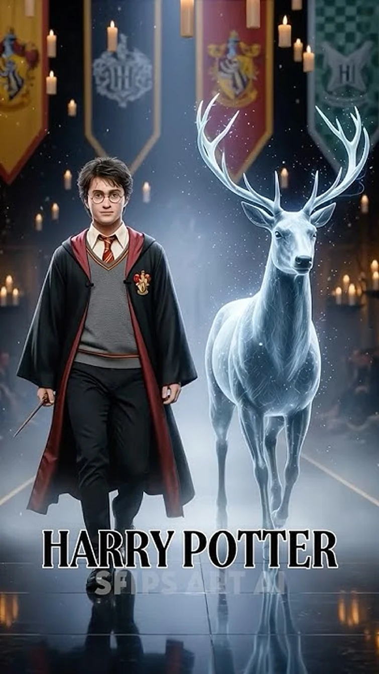 Harry Potter Characters Walk the Runway with Their Patronus | Magical Hogwarts Fashion Show