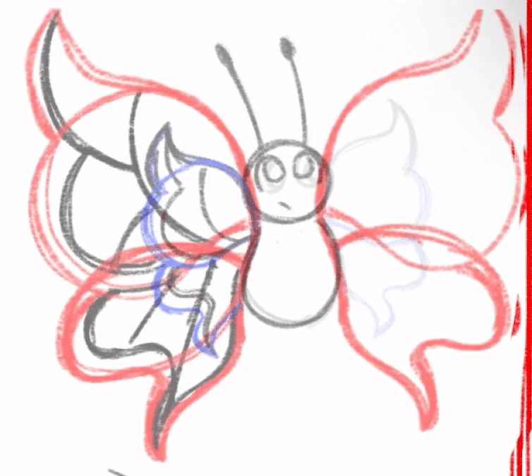 Making a gif animation rn of the 2023 and 2022 butterfly Fandom