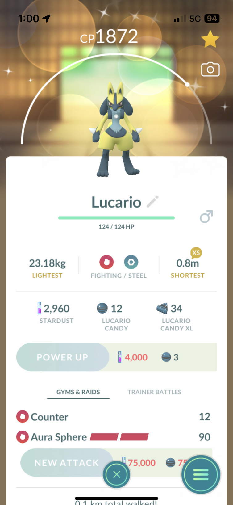 Shiny pokemon edits — the lucario line