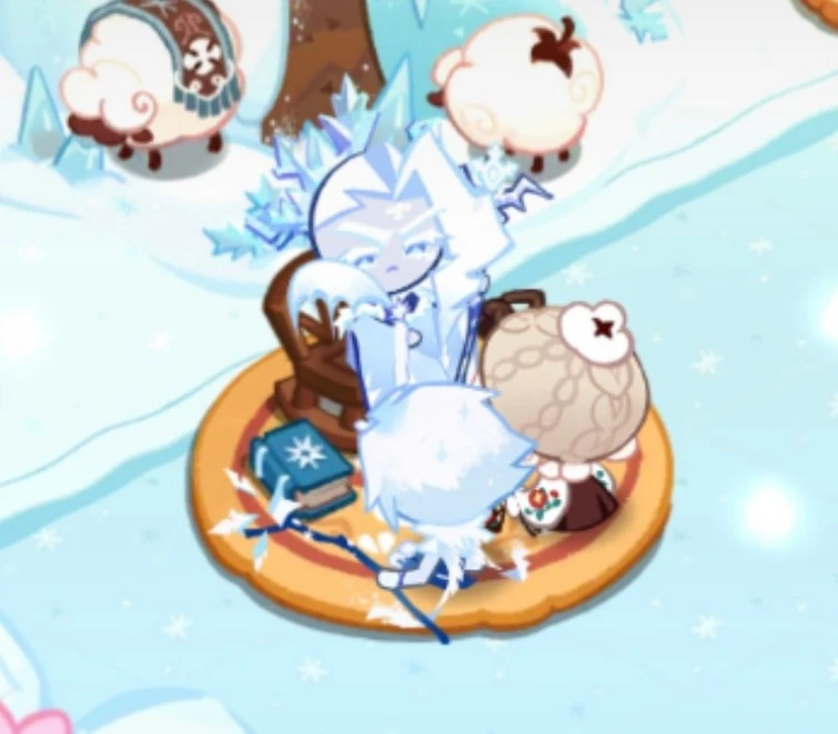 What is Frost Queen telling to Sherbet and Cotton? Fandom