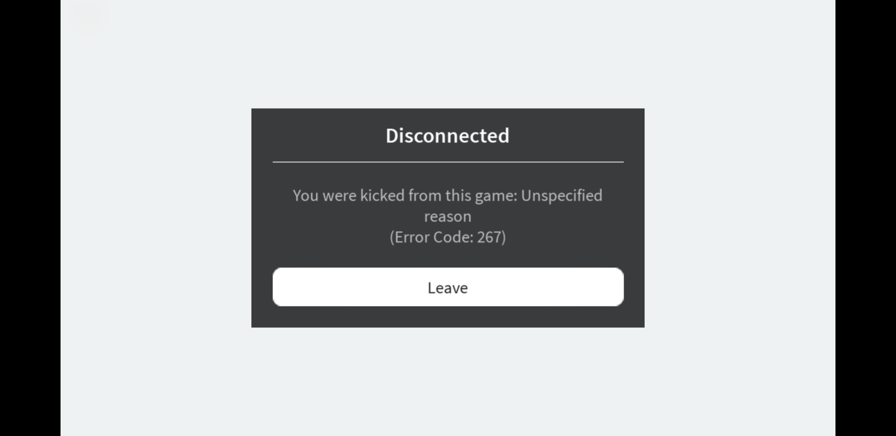 I Was Banned For No Reason Fandom - kicked server roblox error code 267