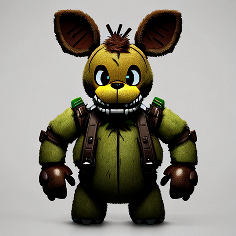 Free Springtrap AI Voice Model Generator on Kits.ai