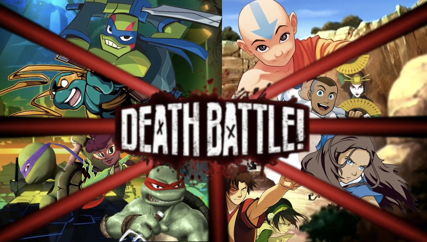 The Teenage Mutant Ninja Turtles vs Team Avatar Fandom