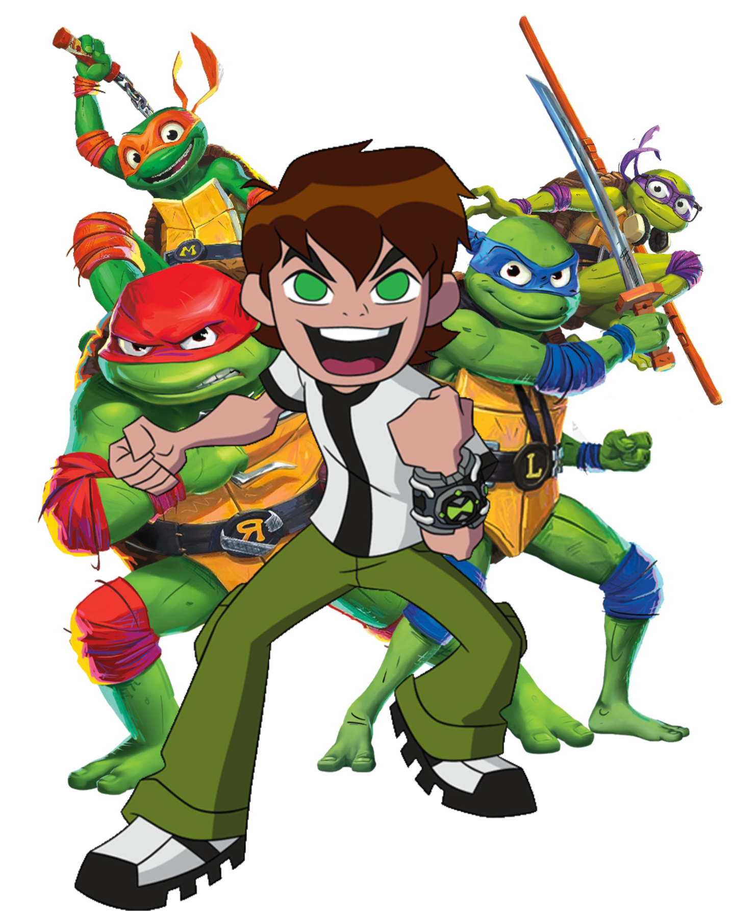 BEN 10 VS TEENAGE MUTANT NINJA TURTLES!!!!!! | Fandom