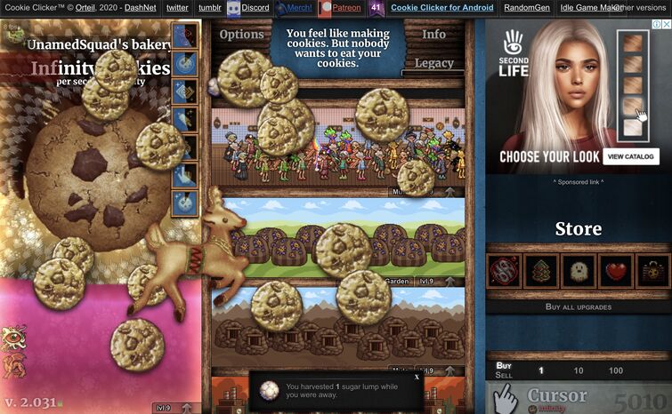The Meaning of Life explained with Cookie Clicker 