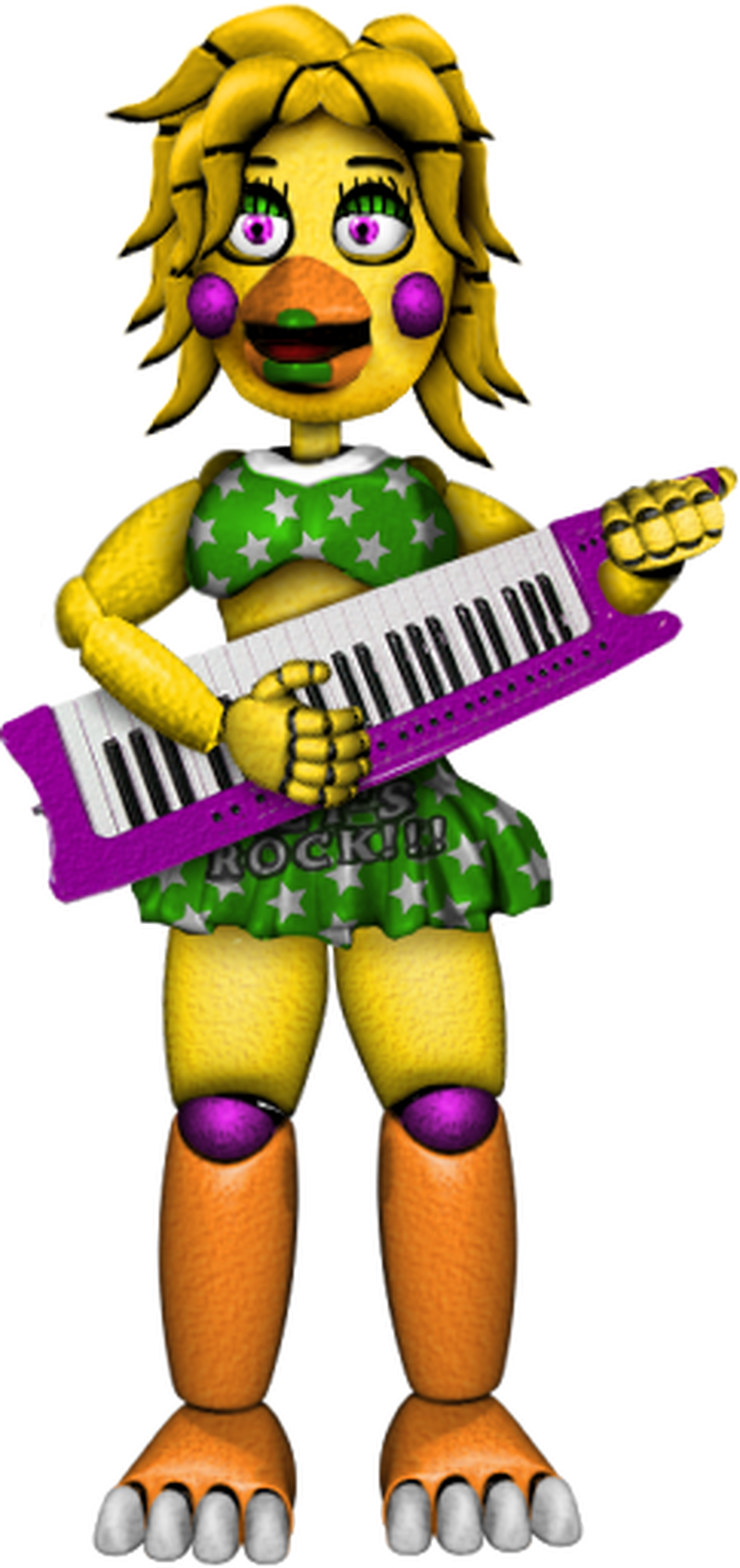 Картинки глэм рок чика из фнаф 9