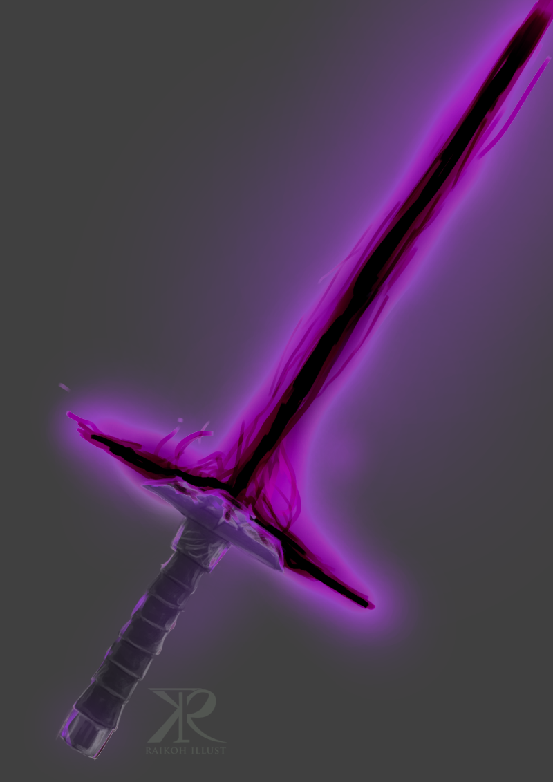 double bladed lightsaber purple