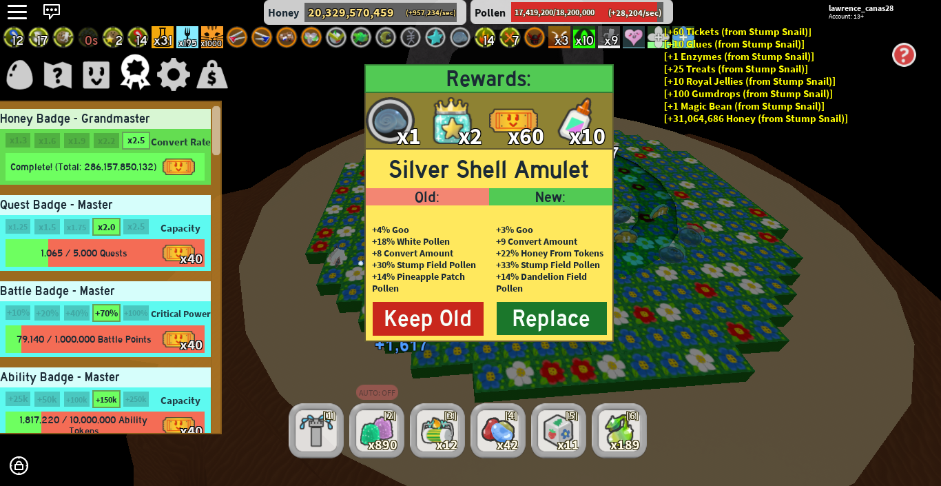 Discuss Everything About Bee Swarm Simulator Wiki Fandom - i got supreme shell amuletroblox bee swarm simulator