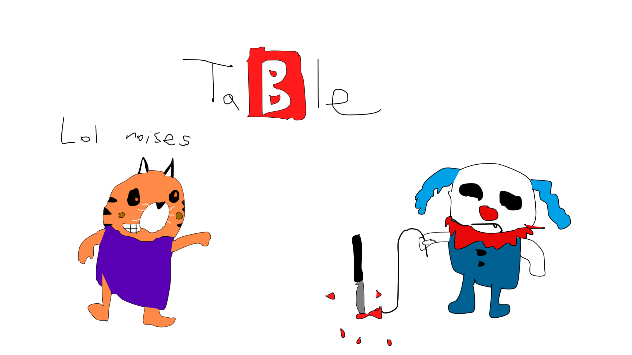 Fanart Contest Fandom - foxy piggy roblox characters drawing