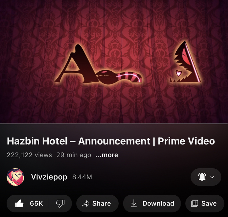 Hazbin Hotel - Announcement