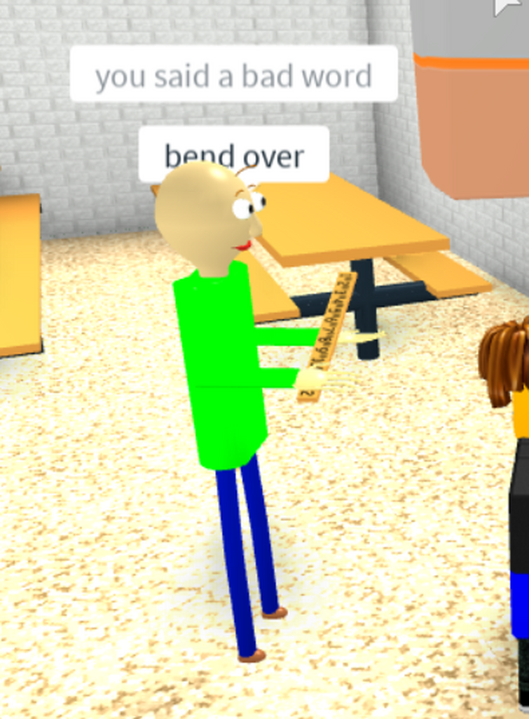 Some Cursed Roblox Baldi Images Fandom - roblox cursed baldi