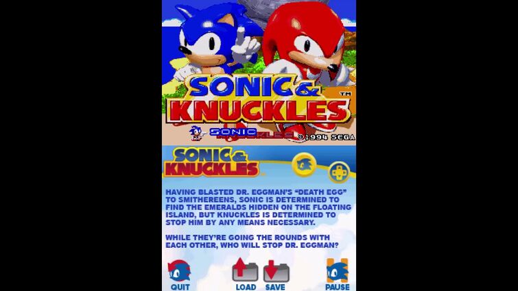 Hyper Sonic & Knuckles (Sonic The Hedgehog 3 & Knuckles): by CALDM2001 on  Newgrounds