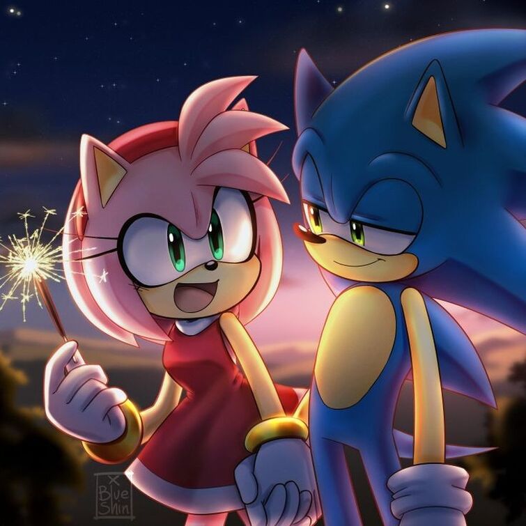 SonAmy Sonic The Hedgehog and Amy Rose in Love :), Sonamy