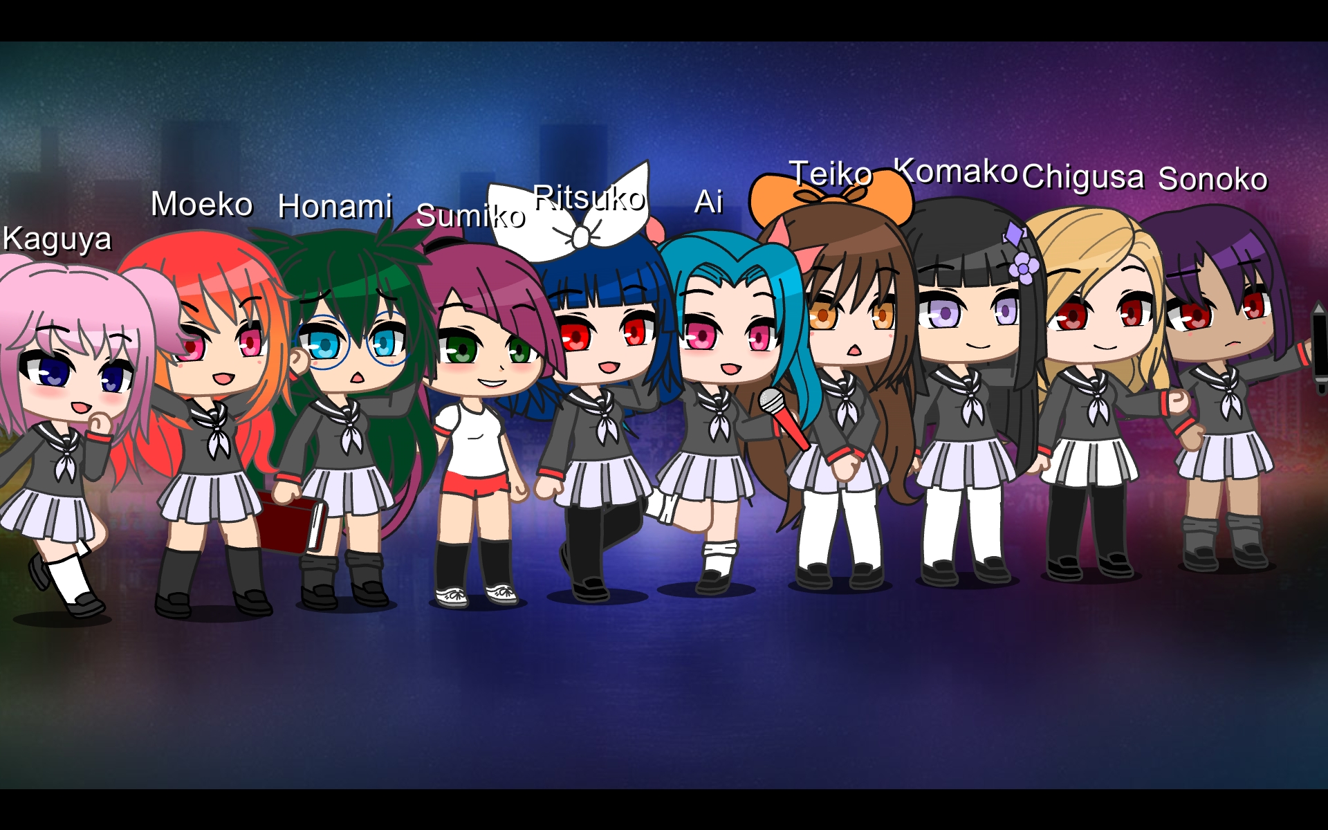 All the Yansim characters I've made so far : r/GachaClub