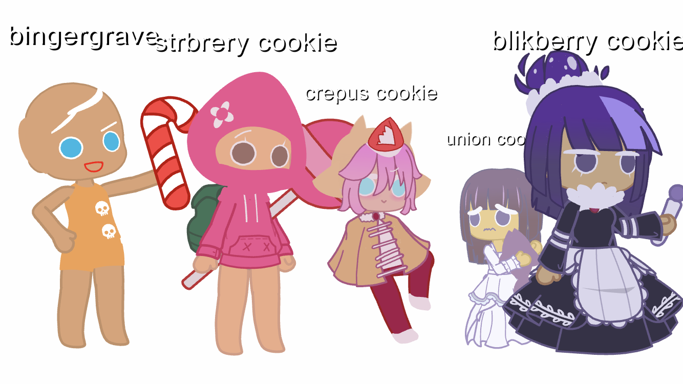 Making Cookie Ocs into Gacha Club for the 1000000th time!